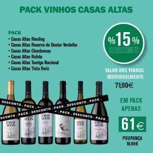 Pack Vinhos Casas Altas